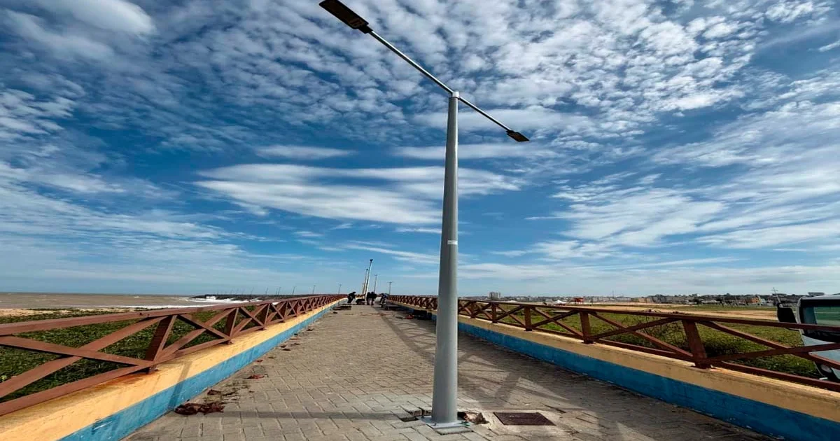 Iluminação Moderna Revitaliza Píer de Marataízes
